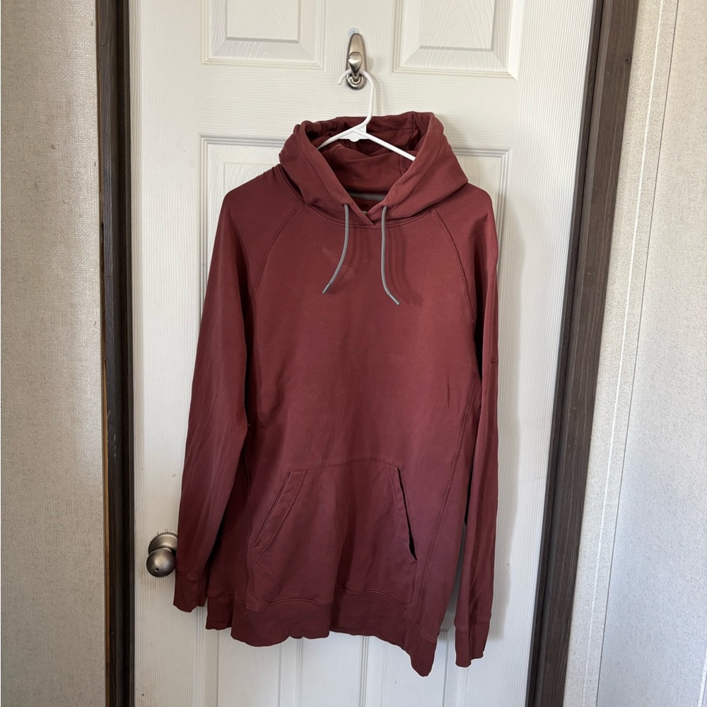 Myles Men's Maroon Hoodie Sweater